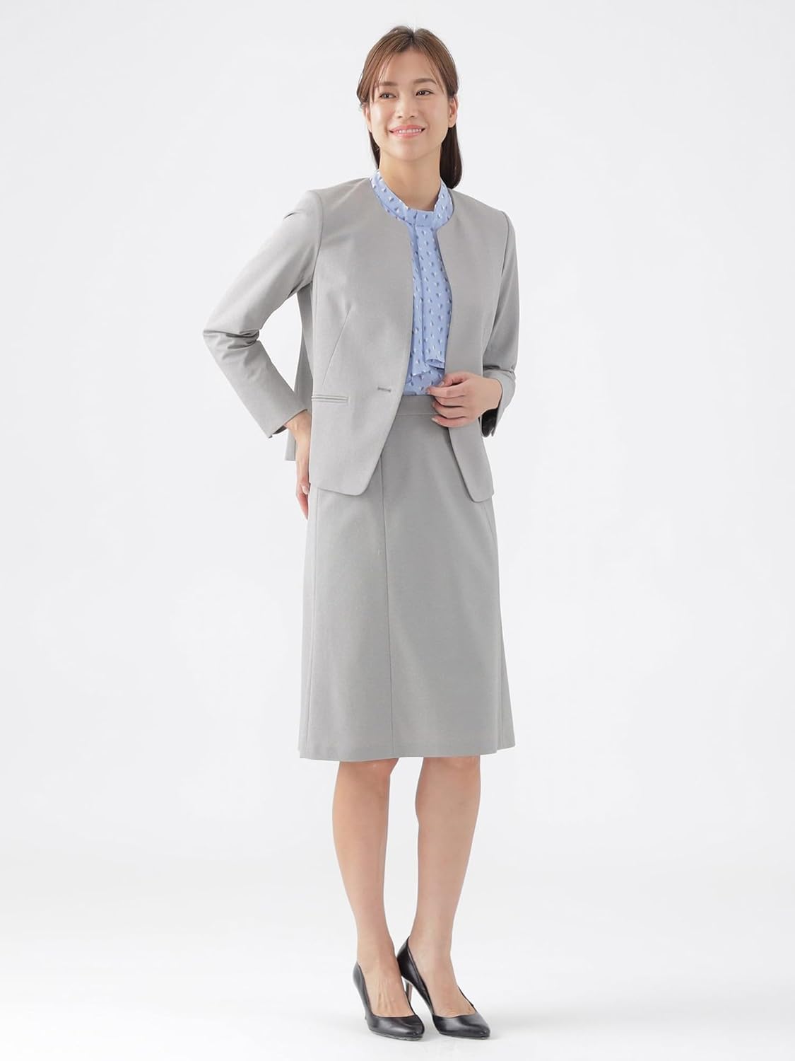 タグ付き trans work 美シルエットシリーズ スカートスーツ タグ付き trans work 美シルエットシリーズ スカートスーツ